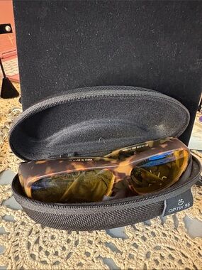 Optix 55 Tortoiseshell Sunglasses with Amber Lenses